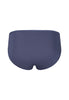 Ansicht von einem Damen-Model, das HU blue indigo baumwolle Midi Slip Doppelpack trägt