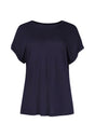 Vorderansicht (Freisteller) von HU baritone blue modal/viskose/tencel Shirt kurzarm