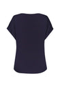 Rückansicht (Freisteller) von HU baritone blue modal/viskose/tencel Shirt kurzarm