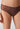 Nahaufnahme von einem Damen-Model, das HU plum truffle mikrofaser Rio Slip trägt