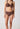 Vorderansicht von einem Damen-Model, das HU plum truffle mikrofaser Maxi Slip trägt