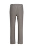 Rückansicht (Freisteller) von HU taupe grey melange baumwolle Hose lang