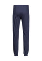Ansicht von einem Herren-Model, das HU denimblue houndstooth check baumwolle Pyjama lang trägt