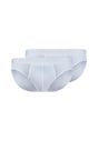 Vorderansicht (Freisteller) von HU white baumwolle Slip Doppelpack