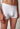 Nahaufnahme von einem Herren-Model, das HU white baumwolle Pants Doppelpack trägt
