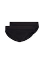 Vorderansicht (Freisteller) von HU black baumwolle Slip Doppelpack