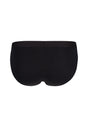 Ansicht von einem Herren-Model, das HU black baumwolle Slip Doppelpack trägt
