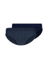 Vorderansicht (Freisteller) von HU blue pinstripe selection baumwolle Slip Doppelpack