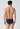 Rückansicht von einem Herren-Model, das HU blue pinstripe selection baumwolle Slip Doppelpack trägt