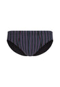 Ansicht von einem Herren-Model, das HU black stripes selection baumwolle Slip Doppelpack trägt