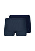 Rückansicht (Freisteller) von HU blue pinstripe selection baumwolle Pants Doppelpack