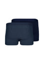 Rückansicht (Freisteller) von HU blue pinstripe selection baumwolle Pants Doppelpack