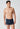 Vorderansicht von einem Herren-Model, das HU blue pinstripe selection baumwolle Pants Doppelpack trägt