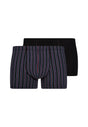 Vorderansicht (Freisteller) von HU black stripes selection baumwolle Pants Doppelpack