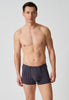 Vorderansicht von einem Herren-Model, das HU black stripes selection baumwolle Pants Doppelpack trägt
