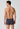 Rückansicht von einem Herren-Model, das HU black stripes selection baumwolle Pants Doppelpack trägt
