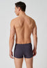 Rückansicht von einem Herren-Model, das HU black stripes selection baumwolle Pants Doppelpack trägt