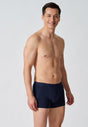 Vorderansicht von einem Herren-Model, das HU dress blue baumwolle Pants Doppelpack trägt