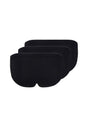 Rückansicht (Freisteller) von HU black baumwolle Slip 3er Pack