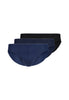 Vorderansicht (Freisteller) von HU blue-black selection baumwolle Slip 3er Pack