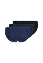 Rückansicht (Freisteller) von HU blue-black selection baumwolle Slip 3er Pack