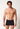 Vorderansicht von einem Herren-Model, das HU black baumwolle Pants 3er Pack trägt