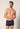 Vorderansicht von einem Herren-Model, das HU blue-black selection baumwolle Pants 3er Pack trägt