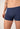 Nahaufnahme von einem Herren-Model, das HU blue-black selection baumwolle Pants 3er Pack trägt