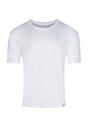 Vorderansicht (Freisteller) von HU white baumwolle Shirt kurzarm