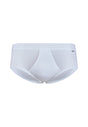 Vorderansicht (Freisteller) von HU white baumwolle Slip mit Eingriff