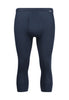 Vorderansicht (Freisteller) von HU navy baumwolle Pants 3/4 lang mit Eingriff