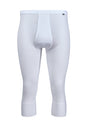 Vorderansicht (Freisteller) von HU white baumwolle Pants 3/4 lang mit Eingriff