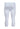 Rückansicht (Freisteller) von HU white baumwolle Pants 3/4 lang mit Eingriff