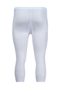 Rückansicht (Freisteller) von HU white baumwolle Pants 3/4 lang mit Eingriff