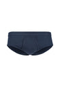 Vorderansicht (Freisteller) von HU navy baumwolle Slip mit Eingriff