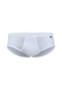 Vorderansicht (Freisteller) von HU white baumwolle Slip mit Eingriff