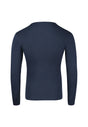 Rückansicht (Freisteller) von HU navy baumwolle Shirt langarm