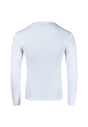 Rückansicht (Freisteller) von HU white baumwolle Shirt langarm