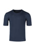 Vorderansicht (Freisteller) von HU navy baumwolle Shirt kurzarm