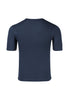 Rückansicht (Freisteller) von HU navy baumwolle Shirt kurzarm