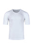 Vorderansicht (Freisteller) von HU white baumwolle Shirt kurzarm