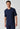 Vorderansicht von einem Herren-Model, das HU dress blue baumwolle Shirt kurzarm trägt