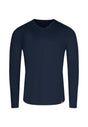 Vorderansicht (Freisteller) von HU dress blue baumwolle Shirt langarm