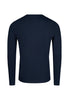 Rückansicht (Freisteller) von HU dress blue baumwolle Shirt langarm