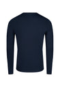 Rückansicht (Freisteller) von HU dress blue baumwolle Shirt langarm
