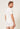 Rückansicht von einem Herren-Model, das HU white baumwolle American Shirt trägt