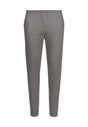 Vorderansicht (Freisteller) von HU grey melange baumwolle Hose lang