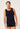 Vorderansicht von einem Herren-Model, das HU black modal/viskose/tencel Tanktop trägt