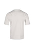 Rückansicht (Freisteller) von HU beige melange baumwolle Shirt kurzarm
