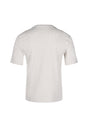 Rückansicht (Freisteller) von HU beige melange baumwolle Shirt kurzarm